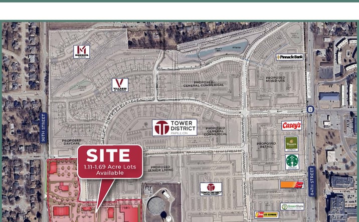 Pictures of Retail, Land property located at 90th & Highway 370, Papillion, NE 68046 for lease - image #1