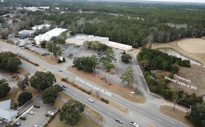 Pictures of Retail property located at 14427 Ocean Hwy, Pawleys Island, SC 29585 for lease - image #1