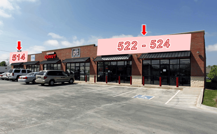 Pictures of Retail property located at 514 & 522-524 N Porter Ave, Norman, OK 73071 for lease - image #1