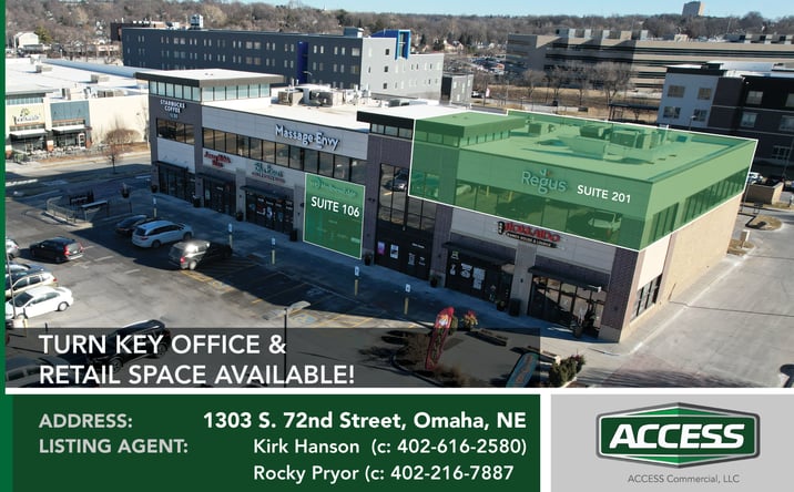 Pictures of Retail, Office property located at 1303 S 72nd St, Omaha, NE 68106 for lease - image #1