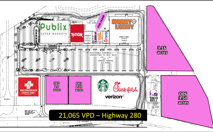 Pictures of Land property located at 115 McS Blvd, Sylacauga, AL 35150 for lease - image #1