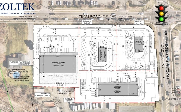 Pictures of Retail, Land property located at 1891 Englishtown Rd, Old Bridge, NJ 08857 for lease - image #1