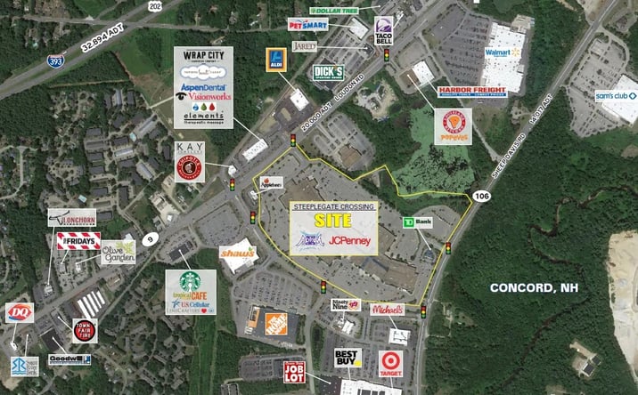 Pictures of Retail property located at 270 Loudon Rd, Concord, NH 03301 for lease - image #1