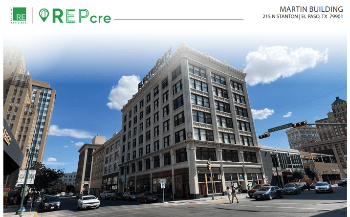 Pictures of Office property located at 215 N Stanton St, El Paso, TX 79901 for lease - image #1