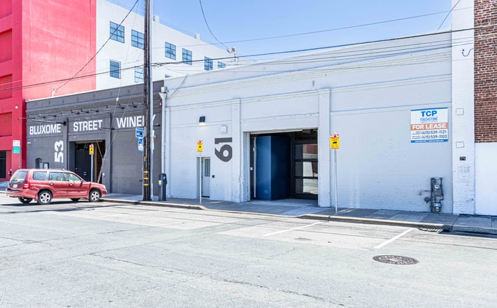 Pictures of Retail, Industrial property located at 61 Bluxome St, San Francisco, CA 94107 for lease - image #1