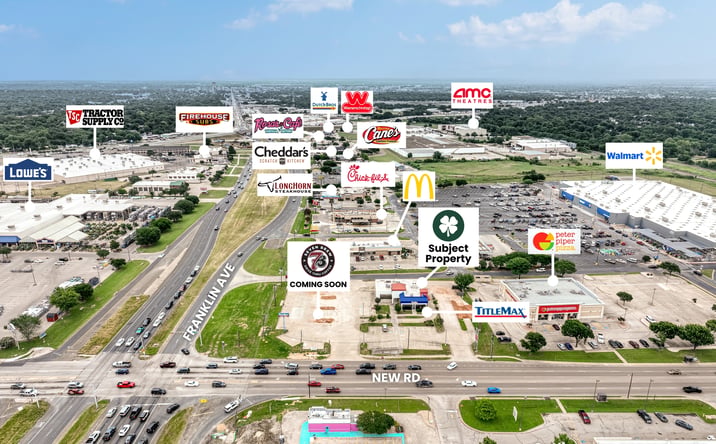 Pictures of Retail property located at 100 S New Rd, Waco, TX 76710 for lease - image #1