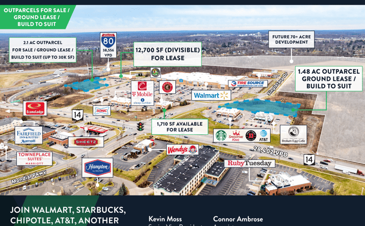Pictures of Retail, Land property located at 9706 OH-14, Streetsboro, OH 44241 for lease - image #1