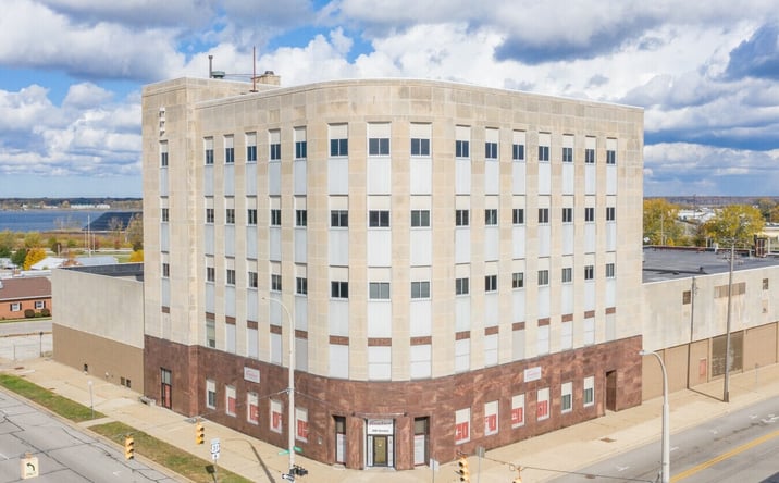 Pictures of Office property located at 860 Terrace St, Muskegon, MI 49440 for lease - image #1