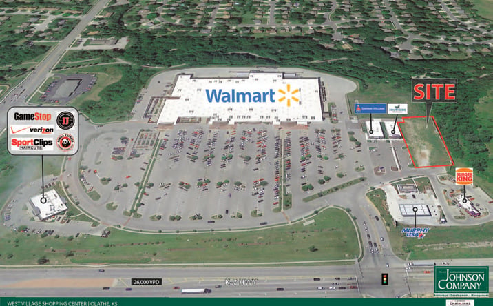 Pictures of Land property located at NWC K-7 & Santa Fe, Olathe, KS 66061 for lease - image #1