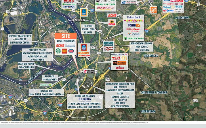 Pictures of Retail property located at 282 Dunns Mill Road, Bordentown, NJ 08505 for lease - image #1
