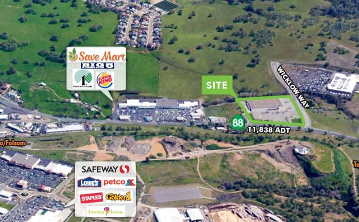 Pictures of Retail property located at 10500 Wicklow Way, Jackson, CA 95642 for lease - image #1