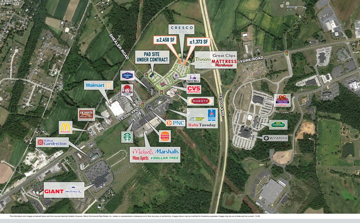 Pictures of Retail property located at Route 15 & Route 30 (York Road), Gettysburg, PA 17325 for lease - image #1