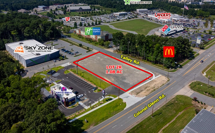 Pictures of Land property located at 10623 Colonel Glenn Rd, Little Rock, AR 72204 for lease - image #1