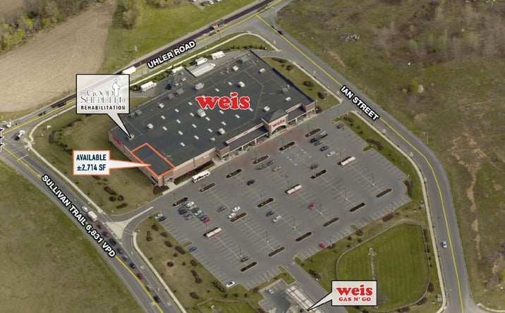 Pictures of Retail property located at 3825 Sullivan Trail, Forks Township, PA 18040 for lease - image #1