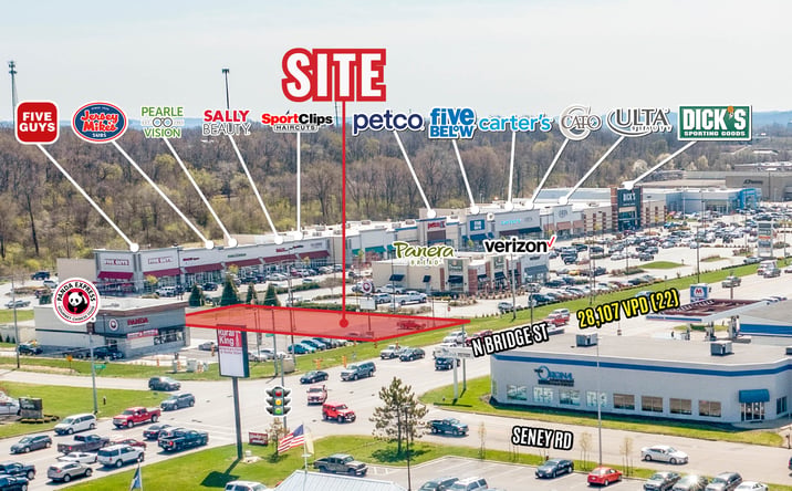 Pictures of Retail, Land, Restaurant property located at 1251 N Bridge St, Chillicothe, OH 45601 for lease - image #1