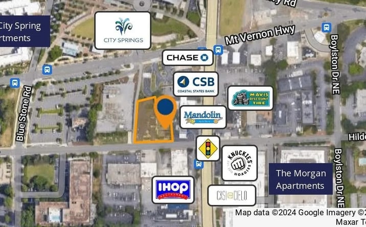Pictures of Retail, Land property located at 234 Hilderbrand Drive, Sandy Springs, GA 30328 for lease - image #1