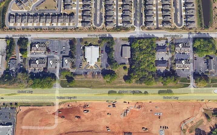 Pictures of Office property located at 2050 Buford Hwy NE, Buford, GA 30518 for lease - image #1