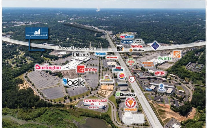 Pictures of Retail property located at 900 Commons Dr, Dothan, AL 36303 for lease - image #1