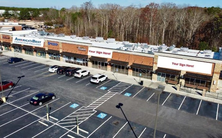 Pictures of Retail, Restaurant property located at 1946-1986 & 1990-1998 West Spring St, Monroe, GA 30655 for lease - image #1