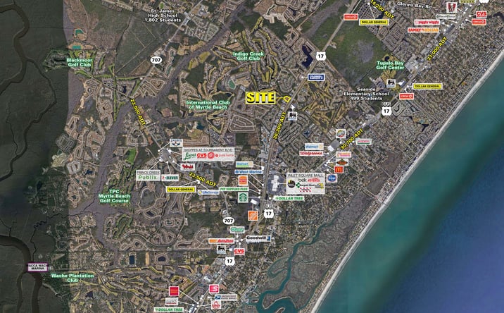 Pictures of Retail property located at 11500 Highway 17 Byp, Murrells Inlet, SC 29576 for lease - image #1