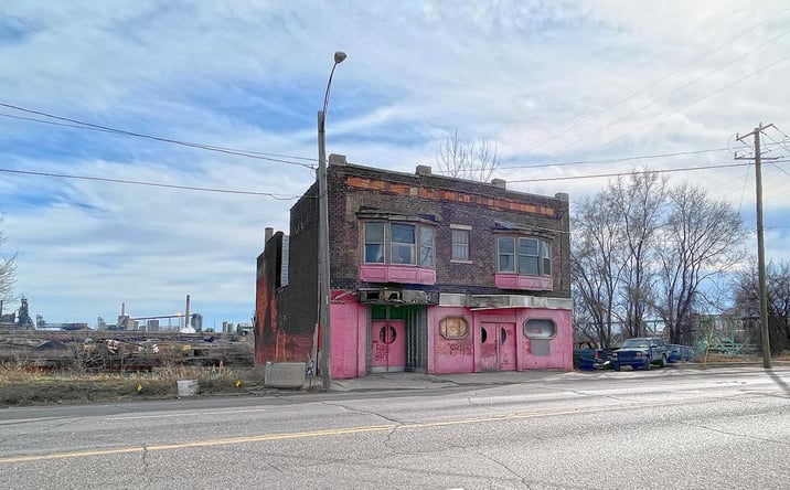 Pictures of Industrial, Land property located at 8377, 8409, 8415 & 8427 W Jefferson Ave, Detroit, MI 48209 for lease - image #1