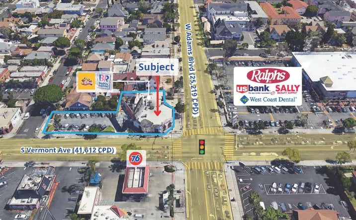 Pictures of Retail, Restaurant property located at 2524 S Vermont Ave, Los Angeles, CA 90007 for lease - image #1