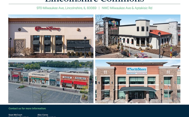 Pictures of Retail property located at 970 Milwaukee Ave, Lincolnshire, IL 60069 for lease - image #1