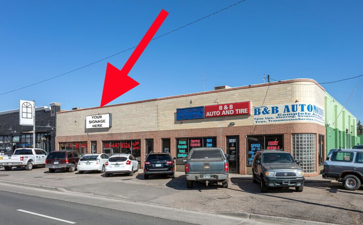 Pictures of Retail property located at 8005 W Colfax Ave, Lakewood, CO 80214 for lease - image #1