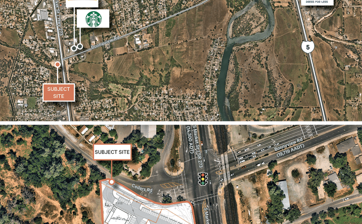 Pictures of Retail, Land property located at 5950 Cedars Rd, Redding, CA 96001 for lease - image #1