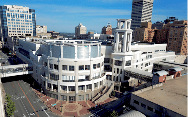 Pictures of Office property located at 150 Peabody Place, Memphis, TN 38103 for lease - image #1