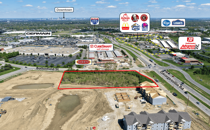 Pictures of Land property located at Georgesville Rd, Columbus, OH 43228 for lease - image #1