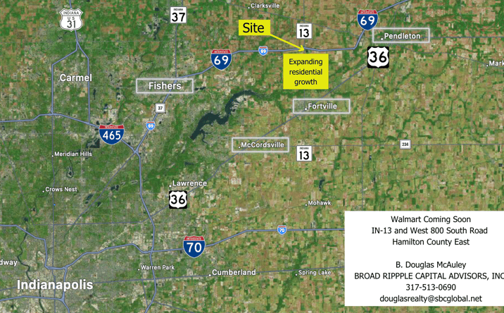 Pictures of Land property located at 8791 W 800 S, Pendleton, IN 46064 for lease - image #1