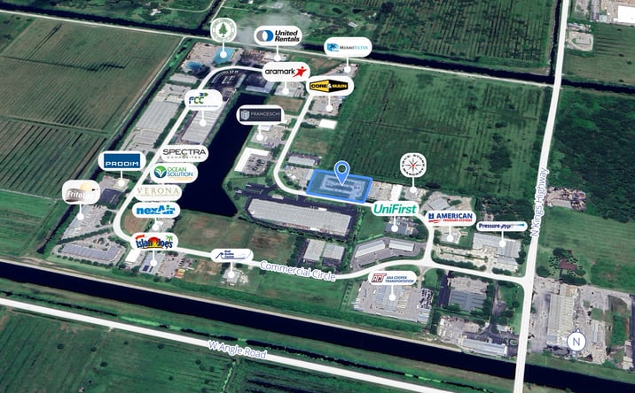 Pictures of Industrial, Land property located at 7334-7336 Commercial Circle, Fort Pierce, FL 34951 for lease - image #1