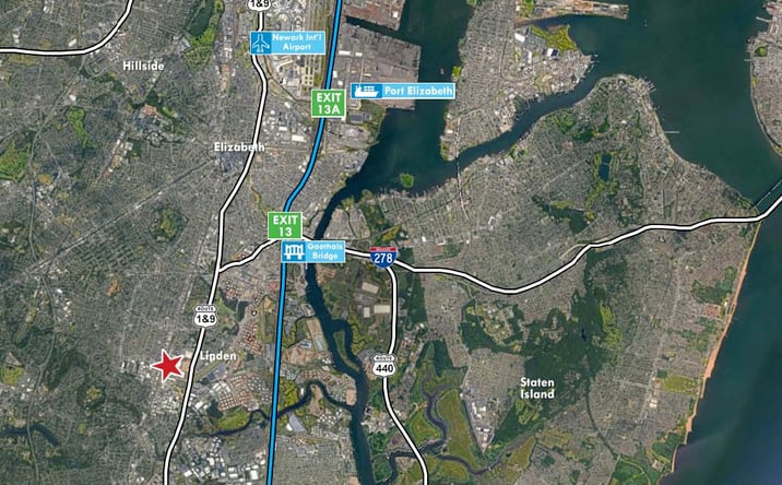 Pictures of Industrial property located at 525 W Linden Ave, Linden, NJ 07036 for lease - image #1