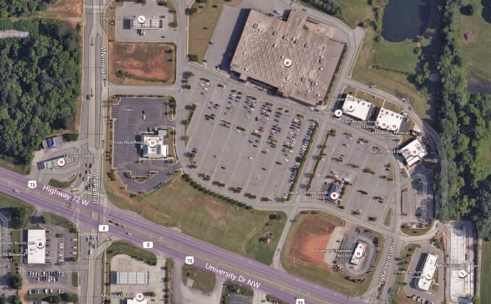 Pictures of Retail, Restaurant property located at Hwy 72 W, Huntsville, AL 35806 for lease - image #1