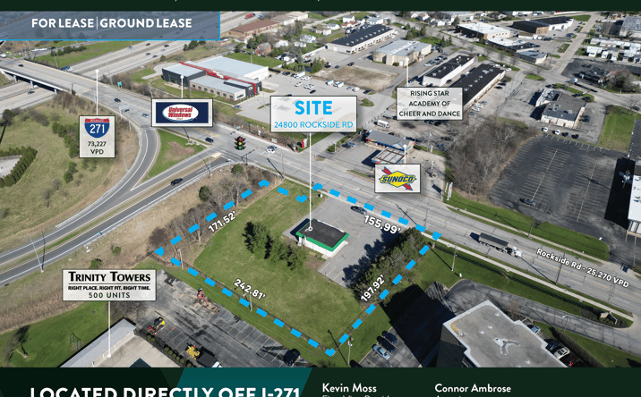 Pictures of Retail property located at 24800 Rockside Rd, Bedford Heights, OH 44146 for lease - image #1