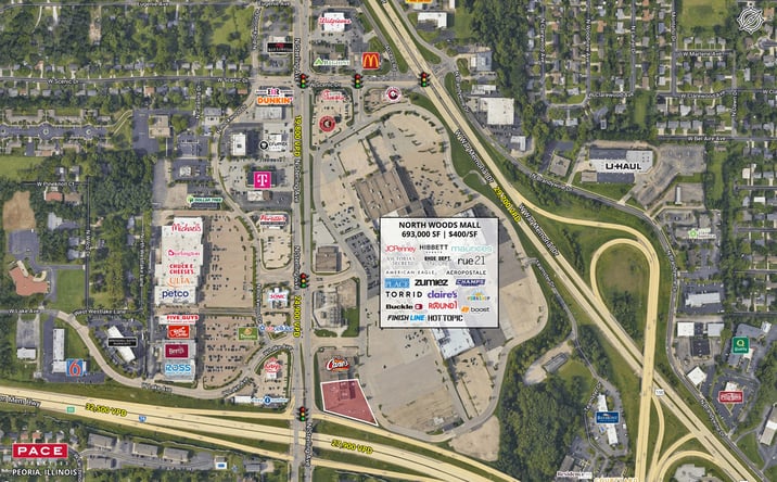 Pictures of Retail, Land property located at 4150 North Sterling Avenue, Peoria, IL 61613 for lease - image #1