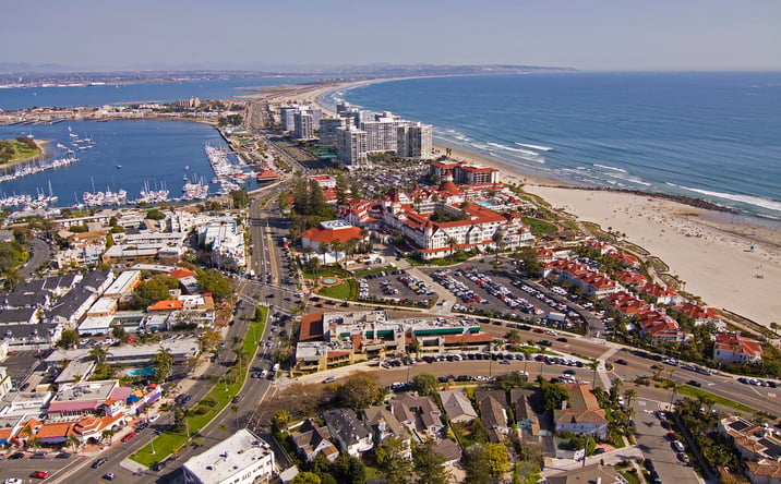 Pictures of Retail, Office property located at 1300 Orange Ave, Coronado, CA 92118 for lease - image #1