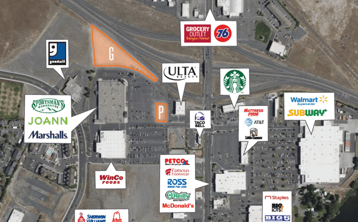 Pictures of Land property located at 1020 N Stratford Rd, Moses Lake, WA 98837 for lease - image #1