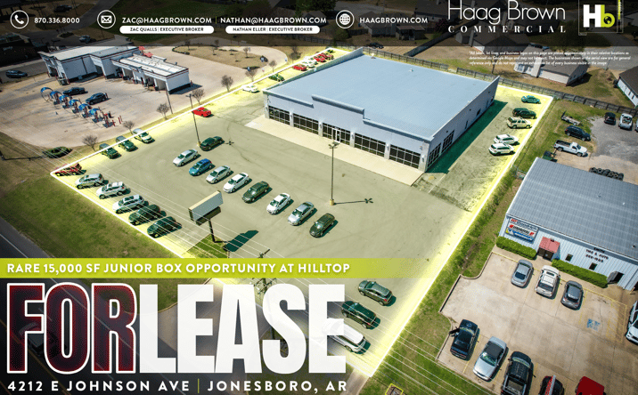 Pictures of Retail, Office, Special Purpose property located at 4212 E Johnson Ave, Jonesboro, AR 72401 for lease - image #1