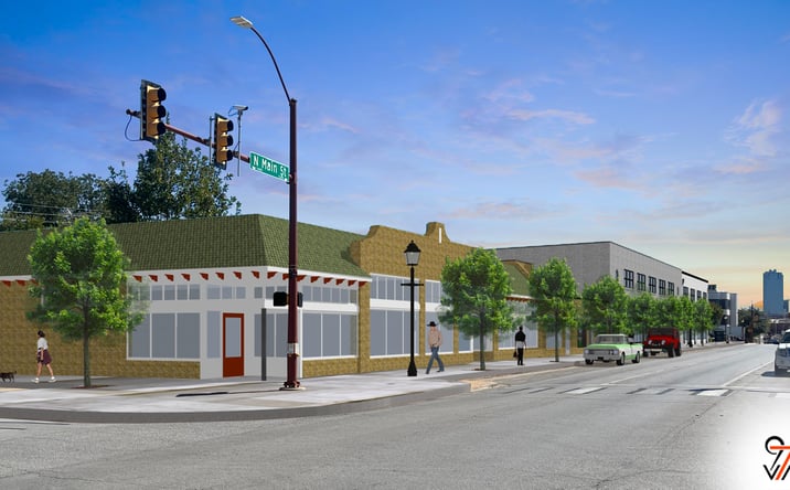 Pictures of Retail property located at 1312 N Main St, Fort Worth, TX 76164 for lease - image #1