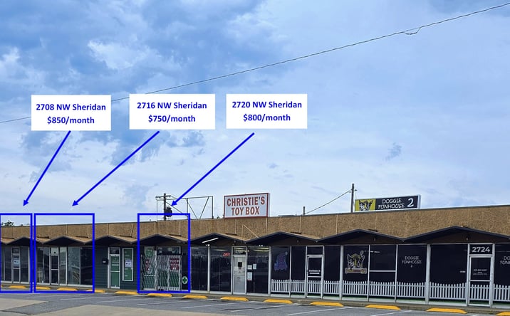 Pictures of Retail, Office property located at 2708 NW Sheridan Rd, Lawton, OK 73505 for lease - image #1