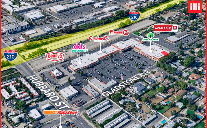 Pictures of Retail, Office property located at 13203-13241 Gladstone Ave, Los Angeles, CA 91342 for lease - image #1
