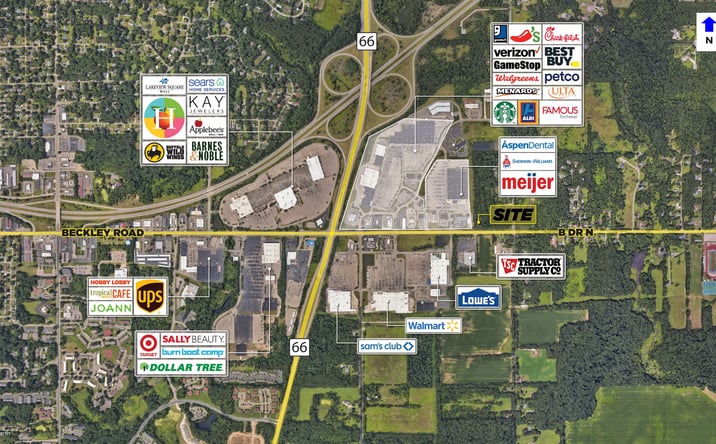 Pictures of Land property located at 6453 B Dr N, Battle Creek, MI 49014 for lease - image #1