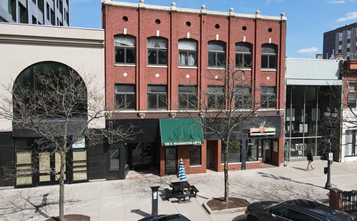 Pictures of Retail, Restaurant property located at 109 S Washington Square, Lansing, MI 48933 for lease - image #1