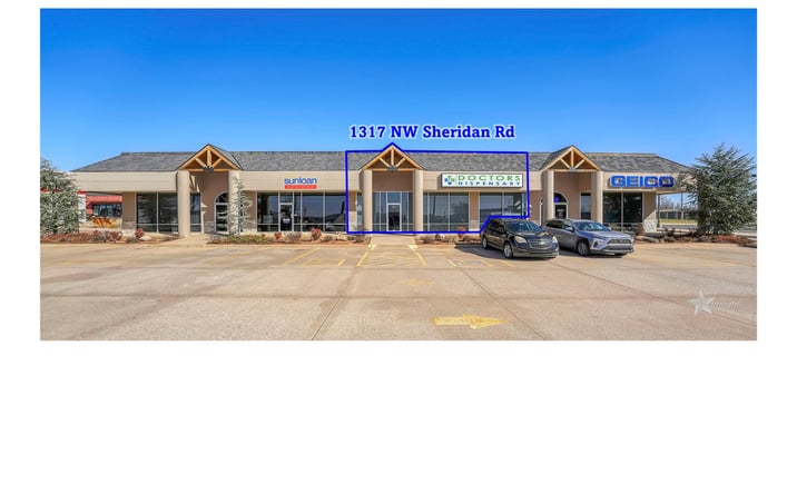Pictures of Retail, Office property located at 1317 NW Sheridan Rd, Lawton, OK 73507 for lease - image #1