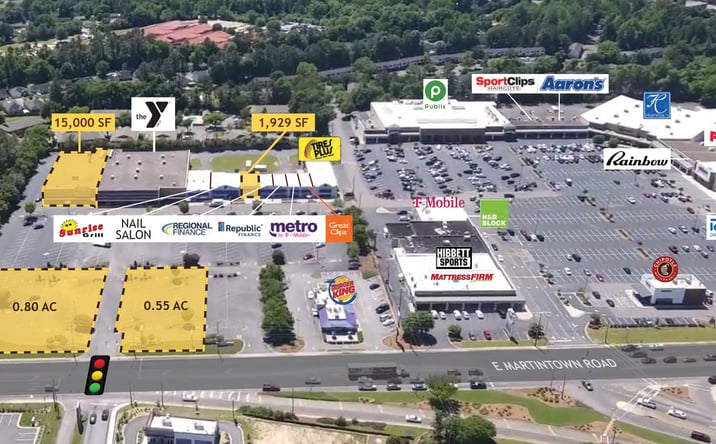 Pictures of Retail property located at 404 E Martintown Rd, North Augusta, SC 29841 for lease - image #1