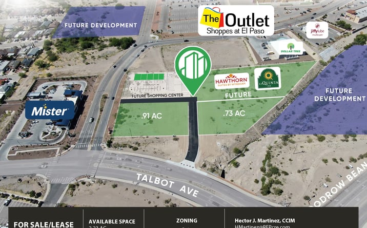 Pictures of Retail, Office property located at 0 Talbot Ave, Canutillo, TX 79835 for lease - image #1
