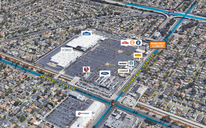 Pictures of Retail property located at 2824 N Bellflower Blvd, Long Beach, CA 90815 for lease - image #1