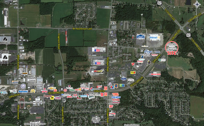 Pictures of Retail property located at 3144 English Sta, Madison, IN 47250 for lease - image #1